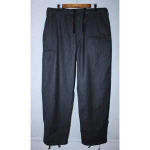 Engineered Garments Men's Large (36 Waist) Gray Wool Wide Leg Pants Made in USA